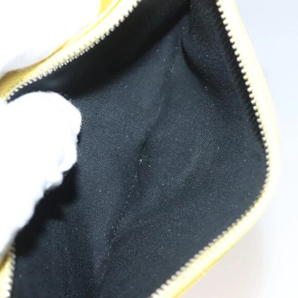 BALENCIAGA Long Wallet Leather Yellow 233599 Auth SW1010 - Picture 10 of 16